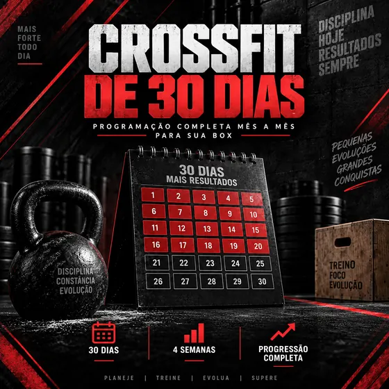 Capa: CrossFit de 30 dias