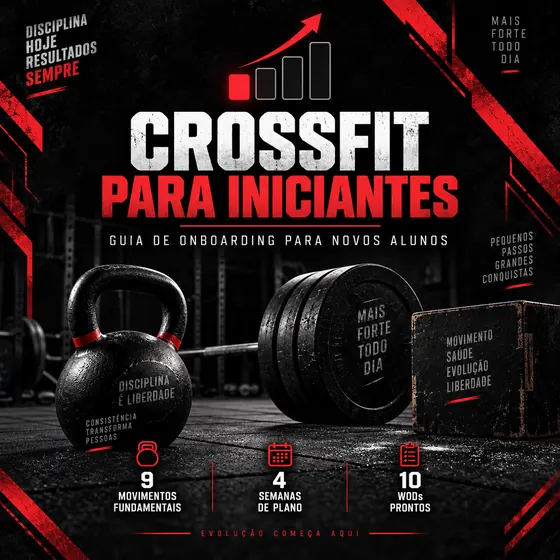 Capa: CrossFit para iniciantes